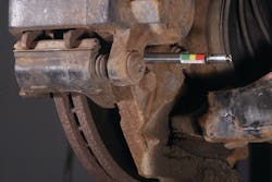 Brake pad gauge, No. 6596 Brake pad gauge, No. 6596