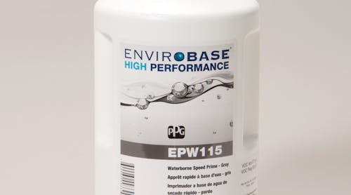 Waterborne primer, Nos. EPW115 and P950-5505