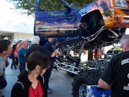 The SEMA show at the Las Vegas Convention Center drew thousands of car aficianadoes.