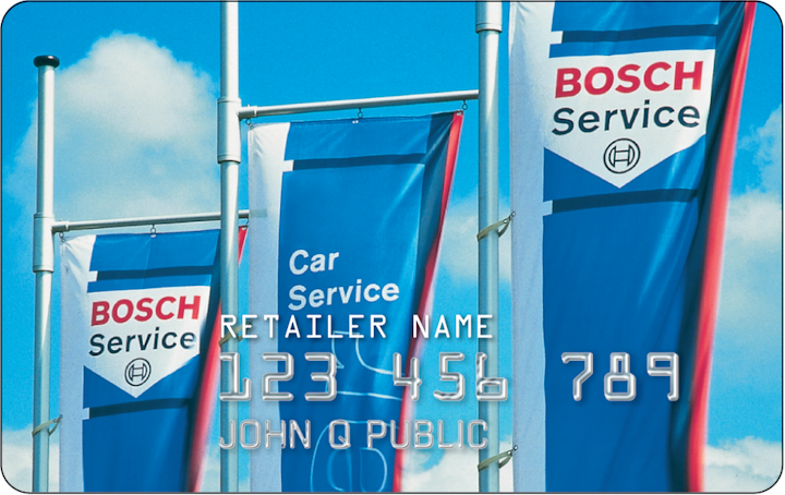 Bosch Service Credit Card Drives Motorists To Network Shops