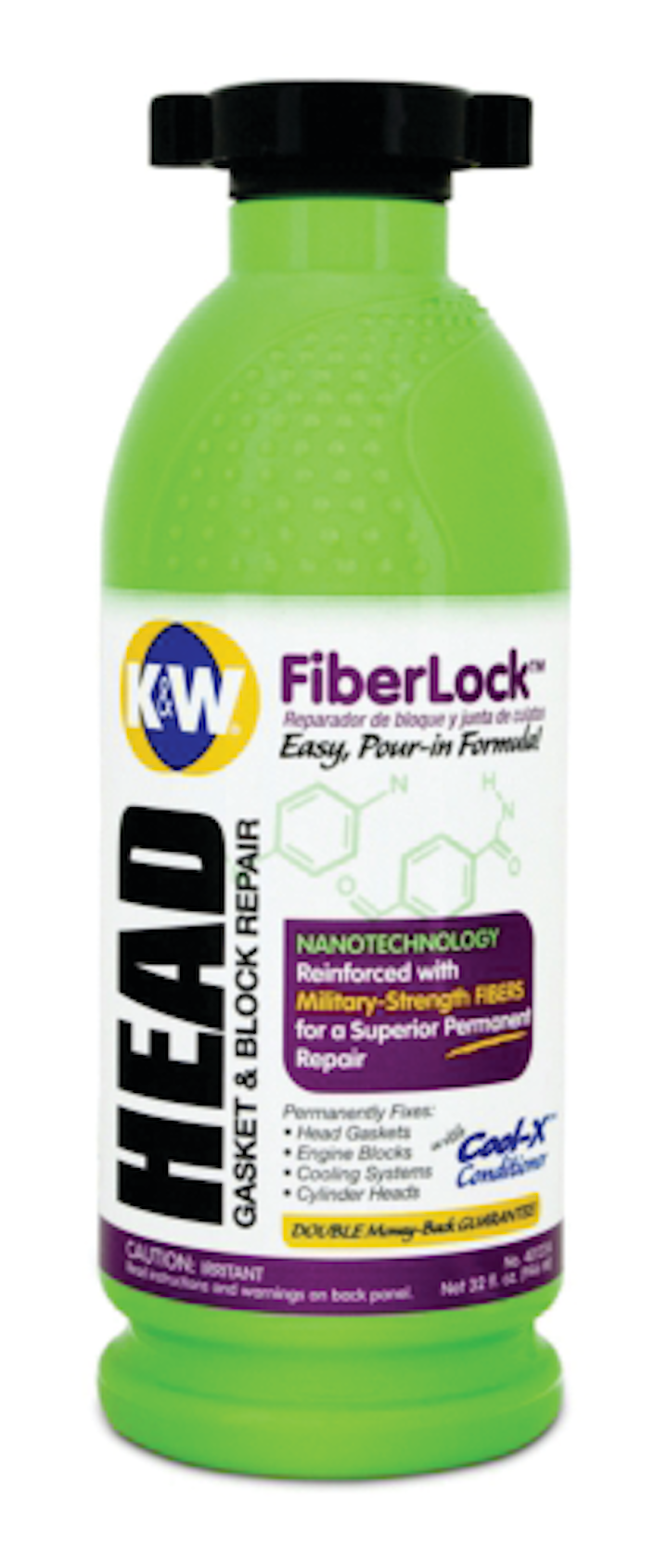 K&W Fiberlock head gasket & block repair From CRC Industries, Inc