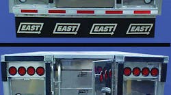 East improves optional integrated stairway for flatbed trailers