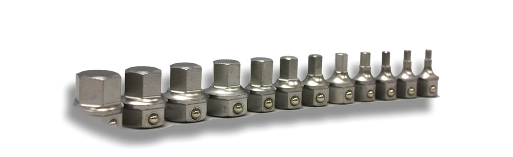 Metric hex bit set, No. HM1000