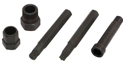 Alternator decoupler pulley tool kit, No. 57650