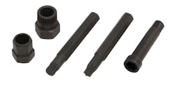 Alternator decoupler pulley tool kit, No. 57650 Alternator decoupler pulley tool kit, No. 57650