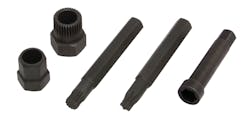Alternator decoupler pulley tool kit, No. 57650