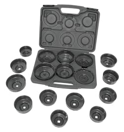 Heavy-duty end cap filter wrench sets, No. 61500
