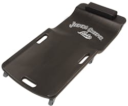 Black plastic creeper, No. 97102 Black plastic creeper, No. 97102