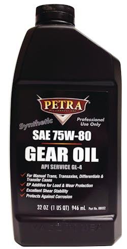 Sync 75W80 high performance gear lubricant Sync 75W80 high performance gear lubricant