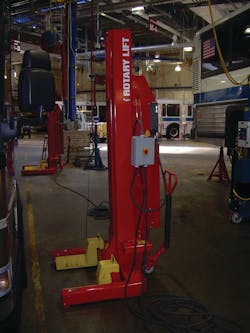 World's largest transit agency purchase 570 columns from Rotary World's largest transit agency purchase 570 columns from Rotary