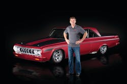 Ray Evernham unveils muscle car with Sherwin-Williams paint