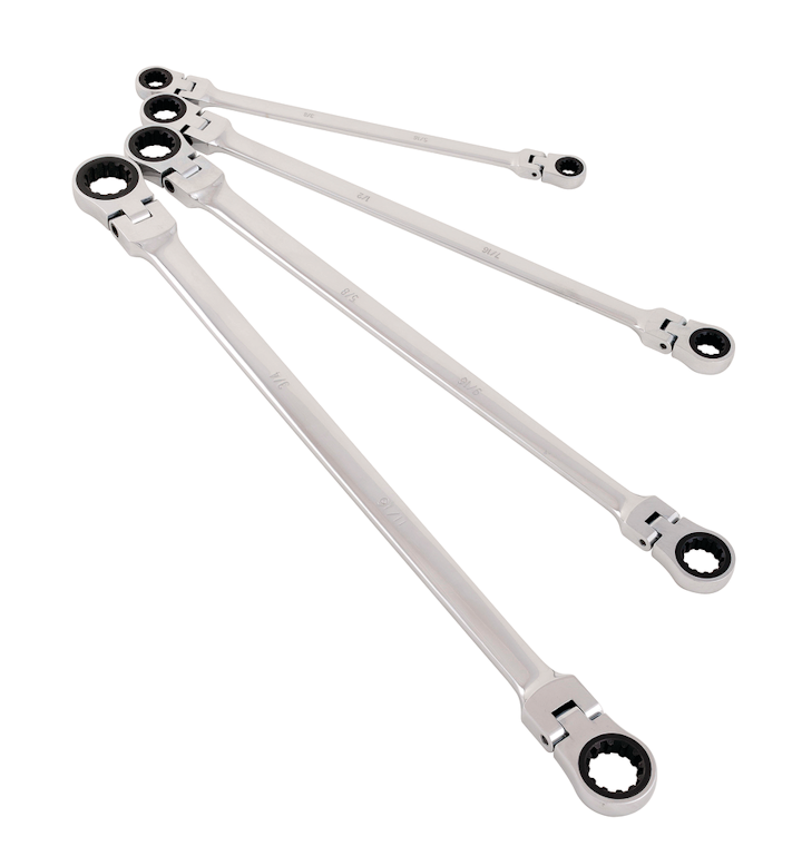 Spline drive ratcheting wrench From Sunex Tools Vehicle Service Pros