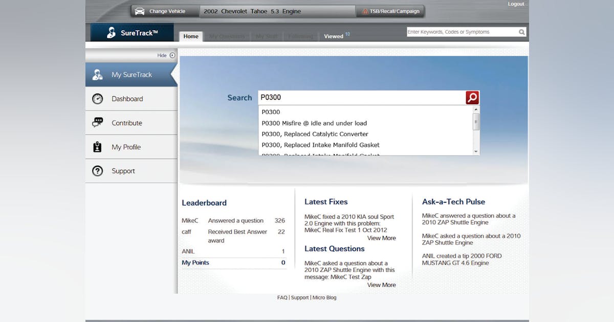 Mitchell 1 introduces SureTrack at AAPEX | Vehicle Service Pros