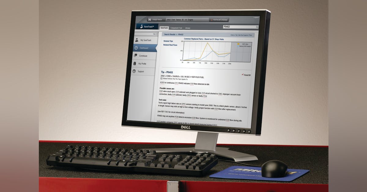 SureTrack Repair Information Resource | Vehicle Service Pros