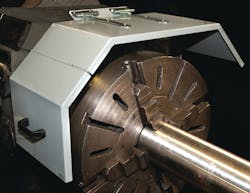 Steel lathe chuck shields Steel lathe chuck shields