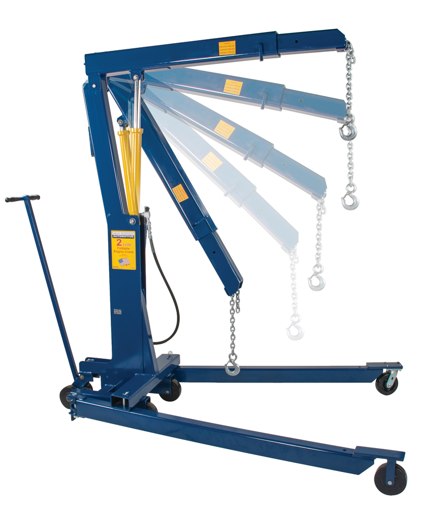2 ton foldable engine crane, No. HW93809