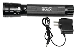 The Uview UV PHazer Black, No. 413065, is a powerful light for illuminating dyes. For information on this product, go to VehicleServicePros.com/10843246.