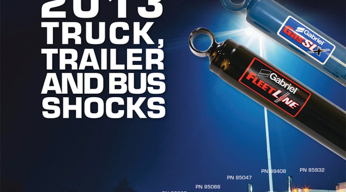 2013 Truck, Trailer and Bus Shocks Catalog