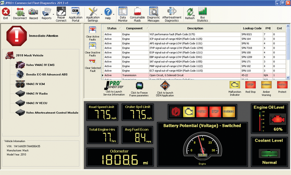JPRO Commercial Fleet Diagnostics 2013 v. 1