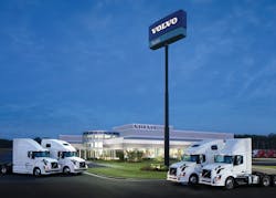 The newly built full-service Nacarato Volvo dealership is located off Interstate-24, outside Nashville, Tenn. The newly built full-service Nacarato Volvo dealership is located off Interstate-24, outside Nashville, Tenn.
