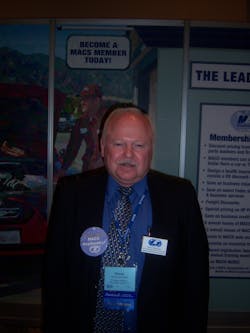 Danny Spitznagel attends his 25th MACS show. Danny Spitznagel attends his 25th MACS show.