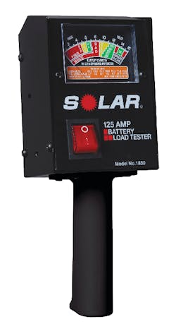 SOLAR 125 Amp Digital Fixed Load Battery Tester, No. 1850