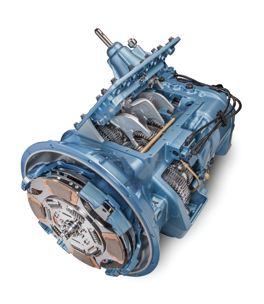 This new line of 10-speed transmissions is scheduled for commercial production this September.