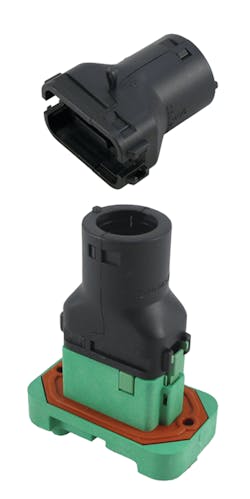 Deutsch DT series 12-way backshell, No. 1028-043-1205 Deutsch DT series 12-way backshell, No. 1028-043-1205