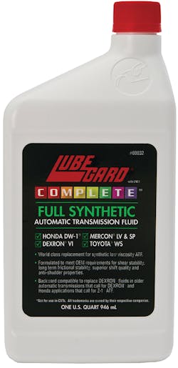 Complete Full Synthetic Automatic Transmission Fluid