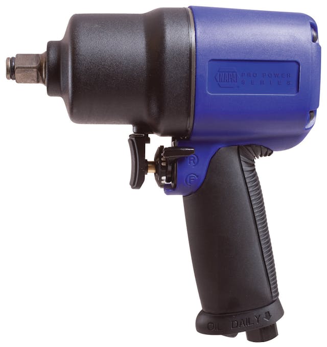 NAPA 1 2 drive air impact wrench No. 6 1123 tool review Professional Tool Equipment News magazine Vehicle Service Pros