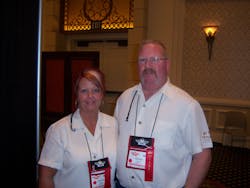 Tammy and Randon Basch, a Matco distributor in Hoschton, Ga., are grateful for the camaraderie among distributors in their district. Tammy and Randon Basch, a Matco distributor in Hoschton, Ga., are grateful for the camaraderie among distributors in their district.