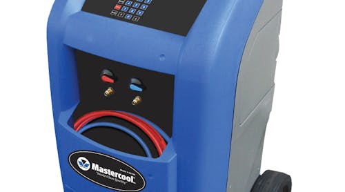 The Mastercool 69788-A RRR Machine comes SAE 2788 certified with two-year warranty.