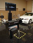 Alignment Audit System with AC400 Touchless Wheel Clamp