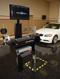 Alignment Audit System with AC400 Touchless Wheel Clamp