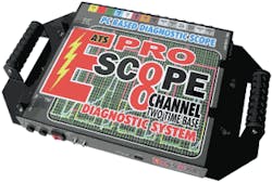 4) Automotive Test Solutions ESO1000 Escope Pro 8-channel, twin-time-base labscope