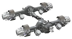 Spicer Pro-40 tandem axles now available through Kenworth, Peterbilt data books.