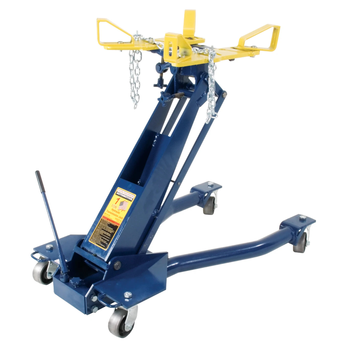 1 Ton Floor Style Transmission Jack, No. HW93718 From HeinWerner