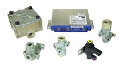 Kenworth is introducing the Bendix eTrac Air Bag Transfer System for 6x2 suspensions on select models of Kenworth Class 8 trucks. Kenworth is introducing the Bendix eTrac Air Bag Transfer System for 6x2 suspensions on select models of Kenworth Class 8 trucks.