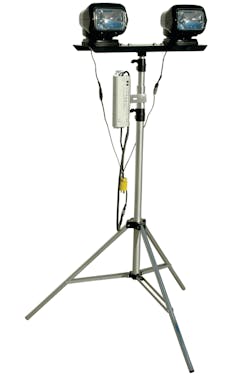 Portable Light Tower with Remote Control Operation, No. WAL-TP-2XGLM-H-1227 Portable Light Tower with Remote Control Operation, No. WAL-TP-2XGLM-H-1227