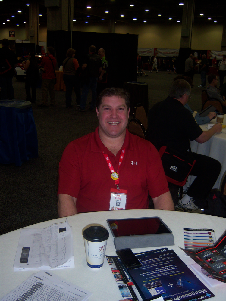 Joe Ostling found reasons to be optimistic at the Mac Tools tool fair.