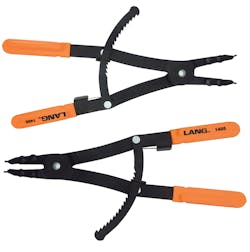 Heavy Duty Retaining Ring Pliers, Nos. 1485 and 1486 Heavy Duty Retaining Ring Pliers, Nos. 1485 and 1486