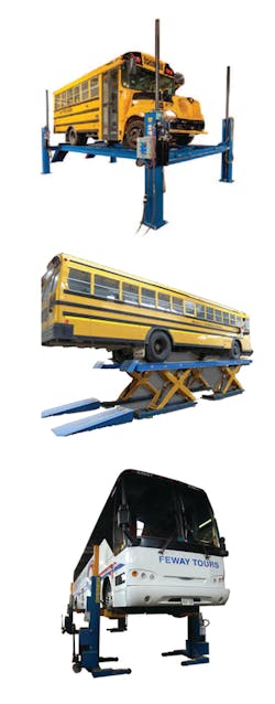 4-Post, Scissor and Mobile Column Lifts