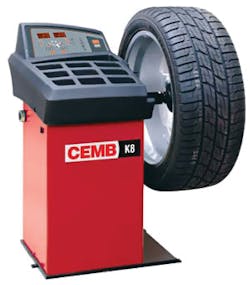 2) CEMB K8 wheel balancer 2) CEMB K8 wheel balancer