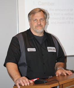 Howard Williams, Bee Line. Tire and Wheel expert. Howard Williams, Bee Line. Tire and Wheel expert.