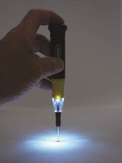 8-in-1 Lighted Precision Screwdriver, No. 75108 8-in-1 Lighted Precision Screwdriver, No. 75108