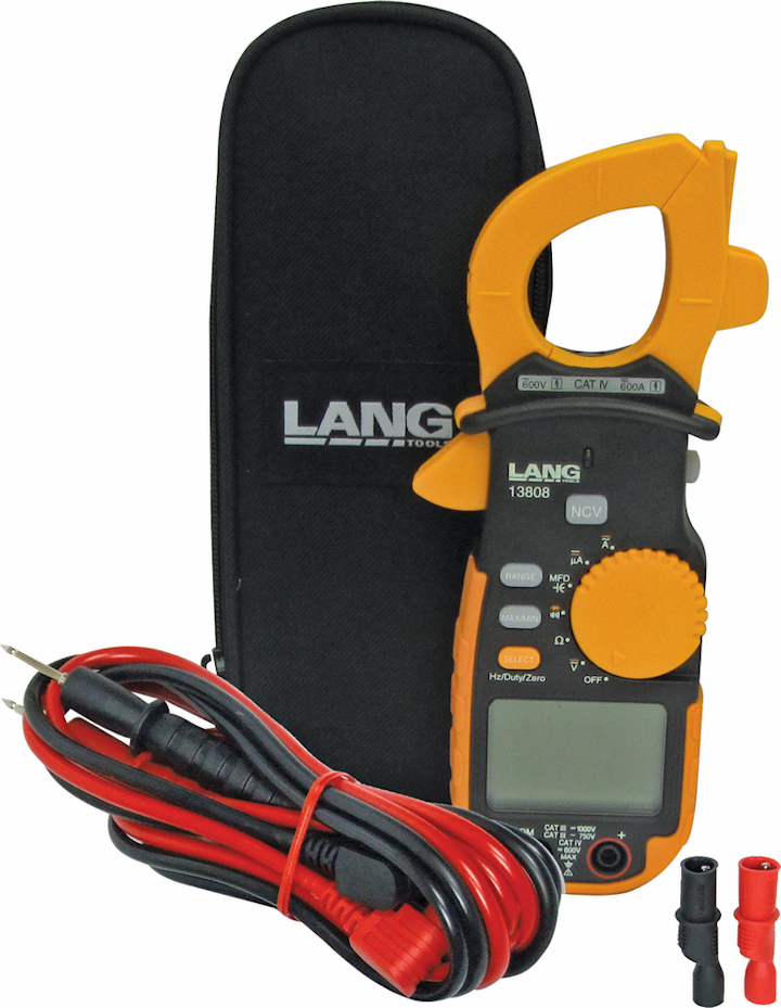 CAT IV rated Digital Multimeter, No. 13808 From Lang Tools Vehicle