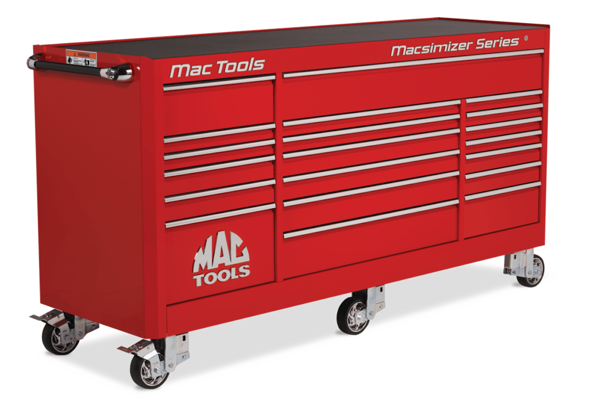 Macsmizer 20 Drawer Workstation No. MB1900A Vehicle Service Pros