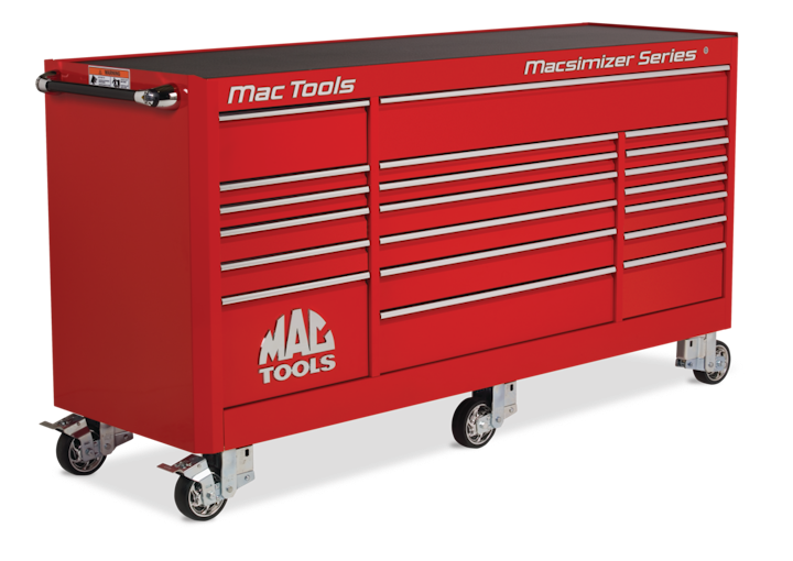 Macsmizer 20Drawer Workstation, No. MB1900A From Mac Tools Vehicle