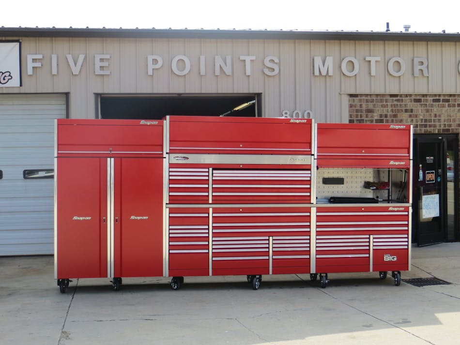 Big Time Boxes Snap on Toolbox Mark Oliphant Vehicle Service Pros