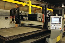 The plasma cutting table enables more efficient work at the Stertil-Koni facility.